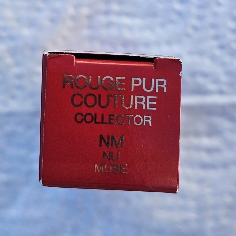 YSL ROUGE PUR COUTURE SATIN LIPSTICK .13OZ COLOR NM NU MUSE